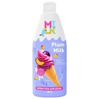 Милк крем гель для душа Молоко и Японская слива 500мл Милк крем гель для душа Молоко и Японская слива 500мл